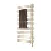 Electric Towel Radiator Plug-In Left-Hand 69-in H x 23-in W Almond