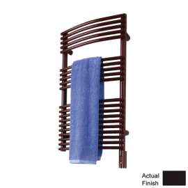 Electric Towel Radiator Direct Wire 54-in H x 20-in W Gray Brown
