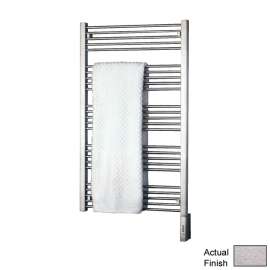 Hydronic Towel Radiator 33-in H x 20-in W Stainless Steel