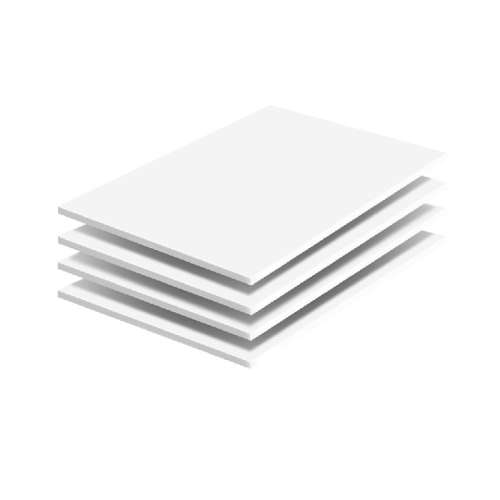 4SKW1824 4-Shelf Kit 18 in w. x 0.5 in h. x 24 in d. MDF Wood White Finish