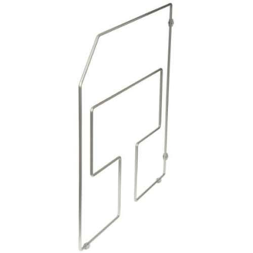 TD18-FN Tray Divider 1 in w. x 18 in h. x 19.5 in d. Frosted Nickel