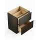 SM2DB30-RTA-FR02-SG Framington 30-in x 24-in x 35-in Ready To Assemble Latitude Two Drawer Base Cabinet, Smokey Grey