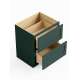 SM2DB24-ASM-FR01-GR Framington 24-in x 24-in x 35-in Assembled Remington Two Drawer Base Cabinet, Green