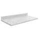 Mini Custom Quartz Vanity Top, Misty Grey