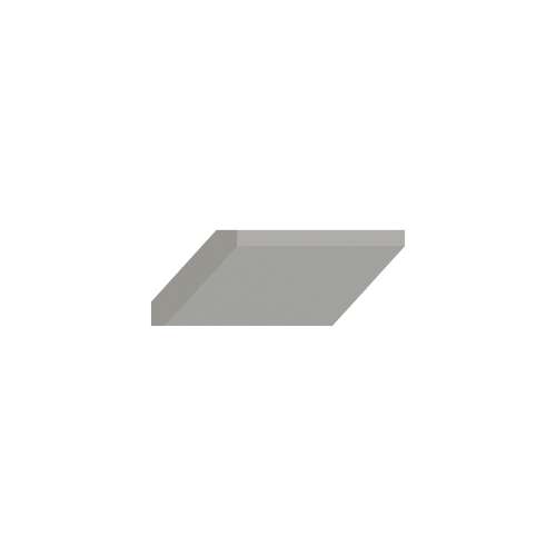 SMACM8-LG Framington 96-in Angled Crown Molding, Light Grey