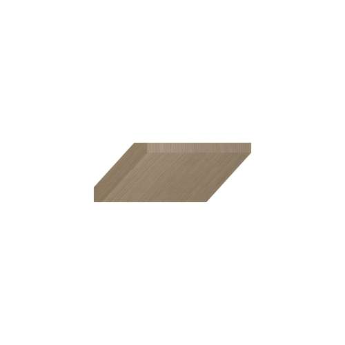 SMACM8-TW Framington 96-in Angled Crown Molding, Tan Wood