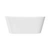 SMAFTM5931-G31 Marine 59-in x 31-in x 23-in Freestanding Acrylic Bathtub With Center Drain, White (Gloss)