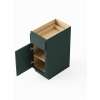 SMB21-RTA-FR02-GR Framington 21-in x 24-in x 35-in Ready To Assemble Latitude Single Door Single Drawer Base Cabinet, Green
