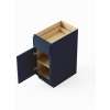 SMB21-RTA-FR02-NB Framington 21-in x 24-in x 35-in Ready To Assemble Latitude Single Door Single Drawer Base Cabinet, Navy Blue