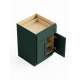 SMB24-ASM-FR01-GR Framington 24-in x 24-in x 35-in Assembled Remington Double Door Single Drawer Base Cabinet, Green