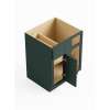 SMBBC45L-ASM-FR02-GR Framington 42-in x 24-in x 35-in Assembled Latitude Blind Base Cabinet With Left-Hand Door and Drawer, Green