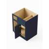 SMBBC42R-ASM-FR02-NB Framington 39-in x 24-in x 35-in Assembled Latitude Blind Base Cabinet With Right-Hand Door and Drawer, Navy Blue