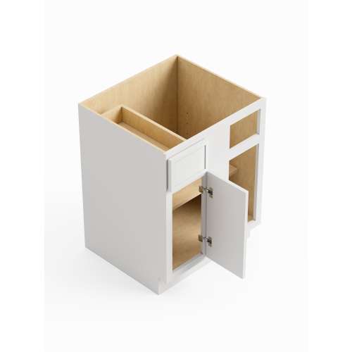 SMBBC42-RTA-FR02-WH Framington 39-in x 24-in x 35-in Ready To Assemble Latitude Blind Base Cabinet, White