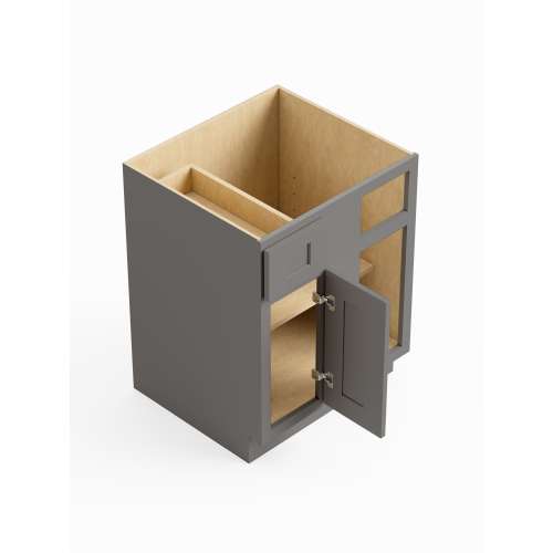 SMBBC45-RTA-FR01-LG Framington 45-in x 24-in x 35-in Ready To Assemble Remington Blind Base Cabinet, Light Grey