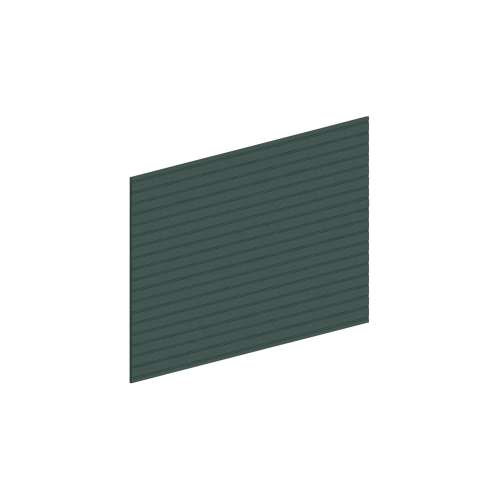 SMBBFPV4296-FR01-GR Framington 96-in x 42-in Beaded Island Back Skin Panel, Green