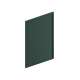 SMWDEP1218-FR02-GR Framington 12-in x 17-in Latitude Wall Decorative End Panel, Green