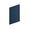 SMWDEP1218-FR02-NB Framington 12-in x 17-in Latitude Wall Decorative End Panel, Navy Blue