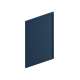 SMWDEP1218-FR02-NB Framington 12-in x 17-in Latitude Wall Decorative End Panel, Navy Blue
