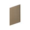 SMWDEP1218-FR02-TW Framington 12-in x 17-in Latitude Wall Decorative End Panel, Tan Wood