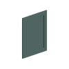 SMWDEP1236-FR01-GR Framington 12-in x 35-in Remington Wall Decorative End Panel, Green