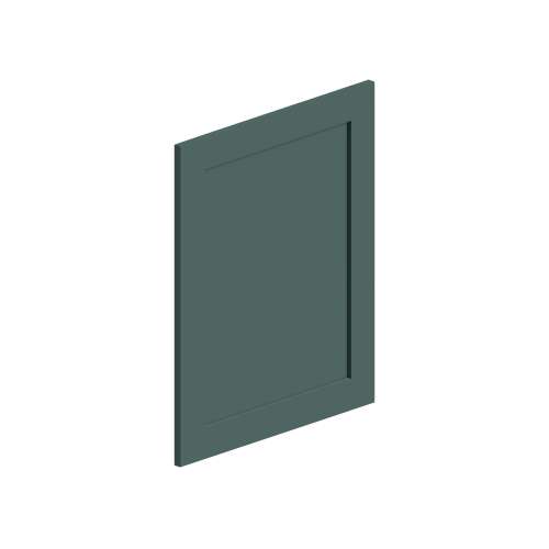 SMWDEP1236-FR01-GR Framington 12-in x 35-in Remington Wall Decorative End Panel, Green