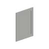 SMWDEP1236-FR01-LG Framington 12-in x 35-in Remington Wall Decorative End Panel, Light Grey