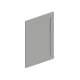 SMWDEP1236-FR01-LG Framington 12-in x 35-in Remington Wall Decorative End Panel, Light Grey