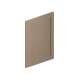 SMWDEP1236-FR01-TW Framington 12-in x 35-in Remington Wall Decorative End Panel, Tan Wood