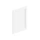 SMWDEP1236-FR01-WH Framington 12-in x 35-in Remington Wall Decorative End Panel, White