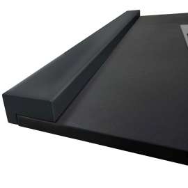 SMT80-09 Trimslate 80-in x 4.5-in x 2.75-in Trimmable Shower Base Threshold, Black