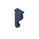 SMCBT-NB Framington 3-in x 6-in x 13-in Traditional Corbel, Navy Blue