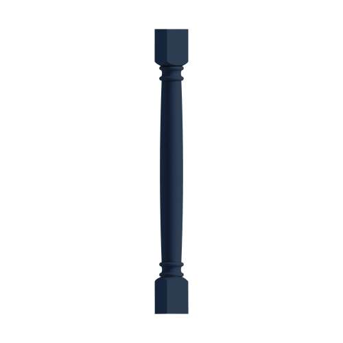 SMCLDL-NB Framington 3-in x 3-in x 35-in Classic Decorative Leg, Navy Blue