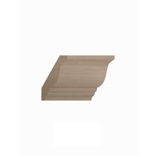 SMDCM-TW Framington 96-in Decorative Crown Molding, Tan Wood