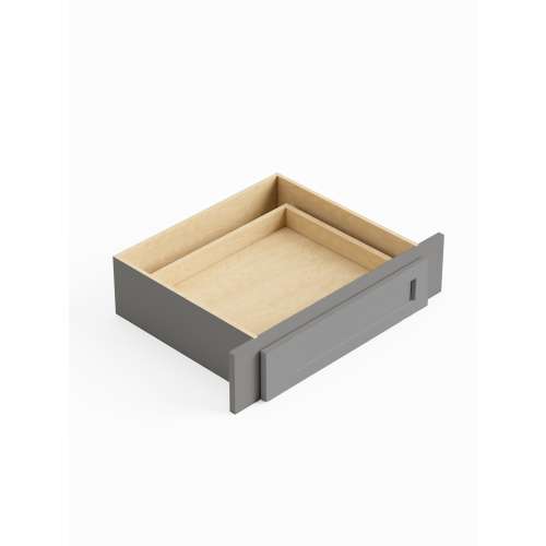 SMDKD30-FR01-LG Framington 30-in x 21-in x 7-in Assembled Remington Desk Knee Drawer, Light Grey