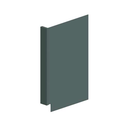 SMDWR3-GR Framington 24-in x 35-in Dishwasher Return Panel, Green