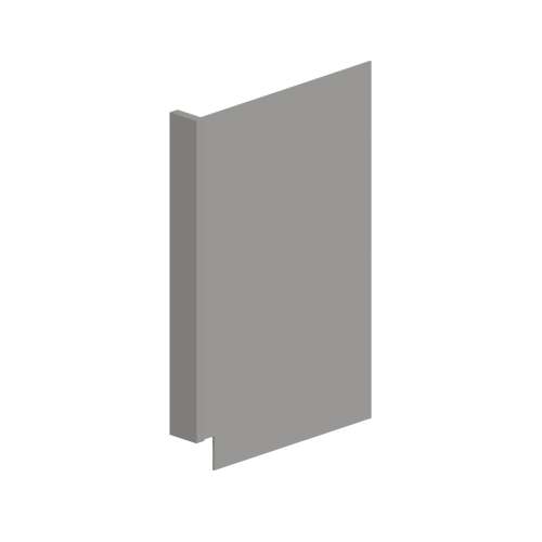 SMDWR3-LG Framington 24-in x 35-in Dishwasher Return Panel, Light Grey