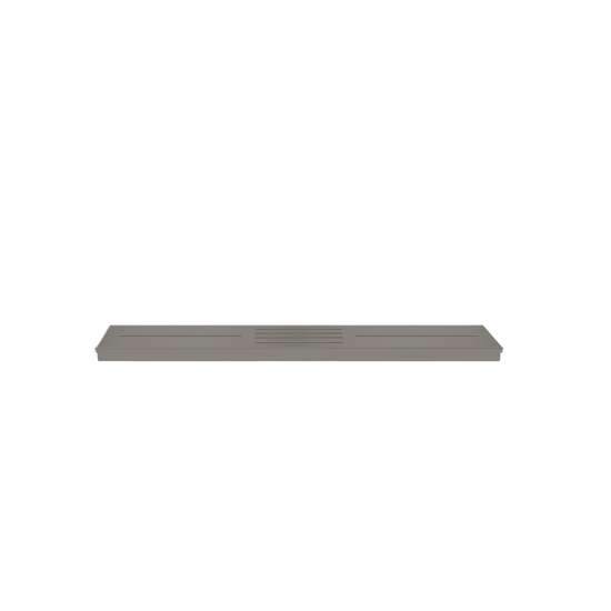 FZSCVRC39-548 Drain Cover for Trimslate Shower Bases with Center Drains, Dark Grey