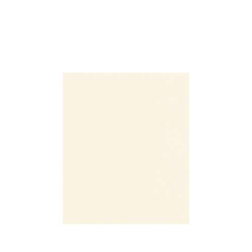 SMSW6072-32 Silhouette 60-in x 72-in Glue to Wall Wall Panel, Cameo/Biscuit
