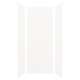 SMSWK363696-31 Silhouette 36-in x 36-in x 96-in Glue to Wall 3-Piece Shower Wall Kit, White