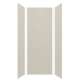SMSWK363696-46 Silhouette 36-in x 36-in x 96-in Glue to Wall 3-Piece Shower Wall Kit, Linen