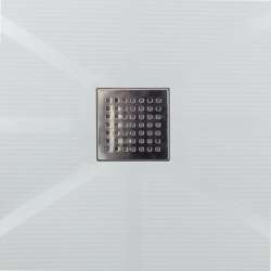 FLCVRC-SS Drain Cover for FL Series Shower Bases with Center Drains, Stainless