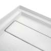 FLUCVR30-31 Drain Cover for FLU Series Shower Bases with End Drains, White