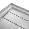 FLUCVR30-39 Drain Cover for FLU Series Shower Bases with End Drains, Grey