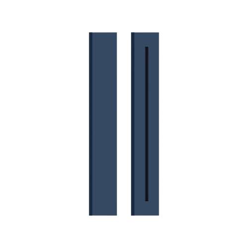 SMFOL642-FR01-NB Framington 6-in x 41-in Remington Filler Overlay, Navy Blue