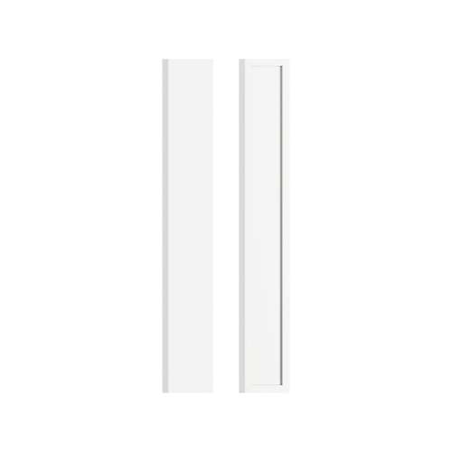 SMFOL630-FR02-WH Framington 6-in x 29-in Latitude Filler Overlay, White