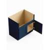 SMFSB30-RTA-FR01-NB Framington 30-in x 24-in x 35-in Ready To Assemble Remington Farm Sink Base Cabinet, Navy Blue