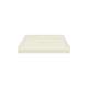 SMFSL3636C-01 36-in x 36-in Cast Solid Surface Low Profile Shower Base With Concealed Center Drain, Cameo