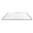 SMFZSR6332-31 Trimslate 63-in x 32-in Zero Threshold Tub Replacement Shower Base with End Drain, White