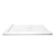 SMFZSDT5140C-31 Trimslate 51-in x 40-in Shower Base with Adjustable Double Threshold and Center Drain, White