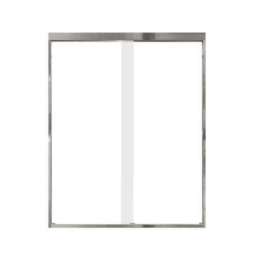 SMFBPT606608C-PC Franklin 59-in x 66-in By-Pass Bathtub Door With 5/16-in Clear Glass, Polished Chrome